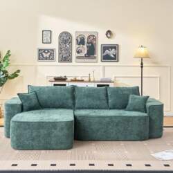 Cloud L-Shaped Sofa, Modular Cloud Sofa