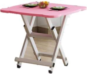 Compact Folding Dining Table for 4