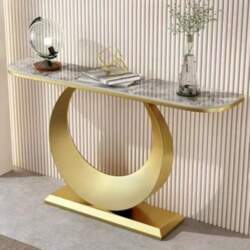 Console Sofa Table Half Moon Table