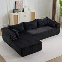 Corner Sofa L-Shape Sofa with 3