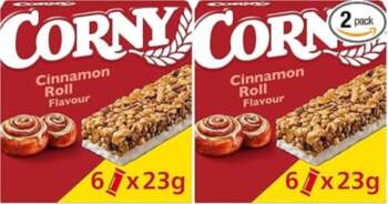 Corny Classic Cinnamon Roll Cereal Bar