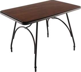 COSTWAY Rectangular Dining Room Table, 110