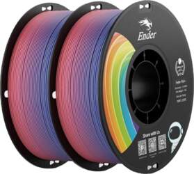 Creality Rainbow PLA+ 3D printera filaments