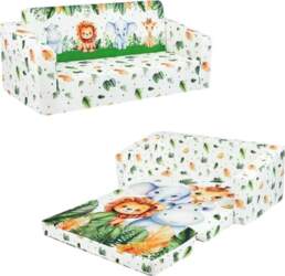 Decalsweet Children`s Sofa Extendable Folding Sofa