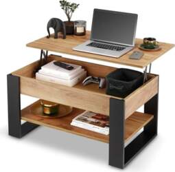 DefiPad Coffee Table Height Adjustable with