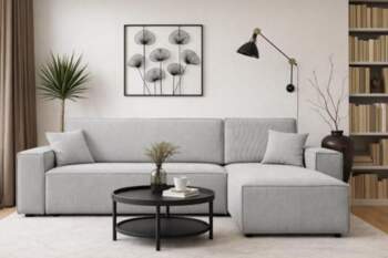 Denis Corner Sofa with Sleep Function