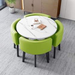 Dining Table Set with 4 Chairs