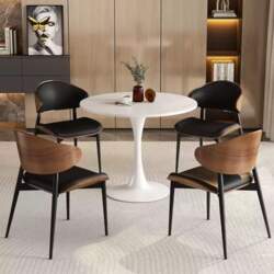 Dining Table with 4 Chairs Set