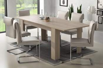 Dmora Extendable Dining Table, Extendable Console