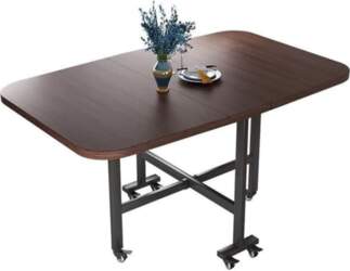 Drop Leaf Folding Dining Table for