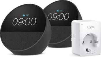 Echo Spot | Melns, 2 gab