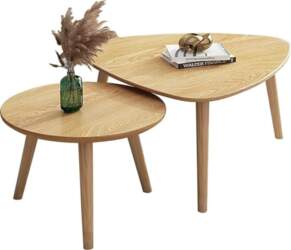 Exquisite 2 Piece Sofa Side Table