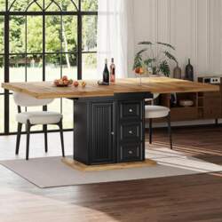 Extendable Dining Table, 110 x 80