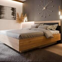 Forte BADERNA 165 Bed with Slatted