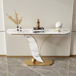 Foyer Decoration, Modern Console Table, Narrow