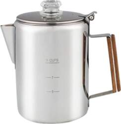 Für Camping Perkolator Pot Ergonomisches Design