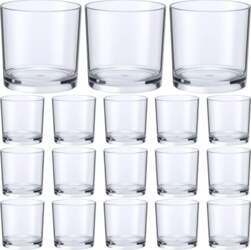 Gerrii 18 Pack Clear Plastic Drinking