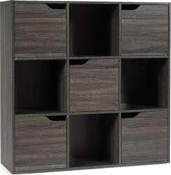GIANTEX Bookcase with 9 Compartments, Bookcase