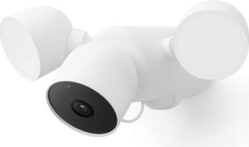 Google Nest kamera ar prožektoru -