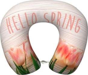 Hello Spring ceļojuma spilvens Memory Foam