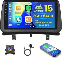 Hikity 2+64GB Android 15 Auto Radio