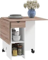 HOMCOM Folding Dining Table, Folding Kitchen