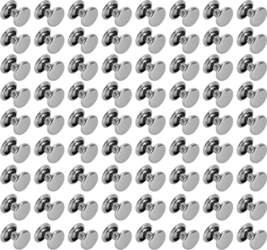 HOMSFOU Pack of 100 Bookbinding Rivets