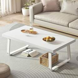 HSH White Coffee Table Modern Simple