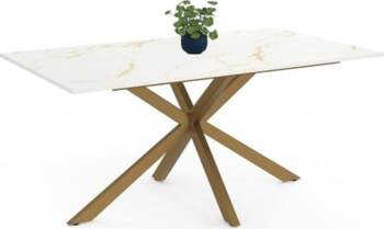 IDMarket - ALIX Rectangular Dining Table