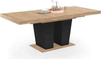 IDMarket - Extendable Dining Table Rectangle