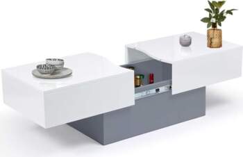 IDMarket - Marta Extendable Rectangular Coffee