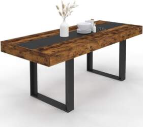 IDMarket - Phoenix Extendable Rectangular Dining