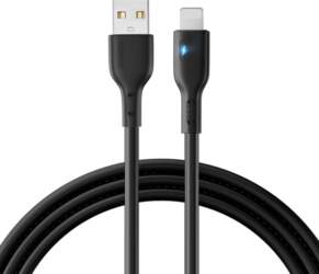IPhone kabelis ar LED indikatoru USB