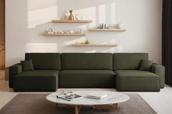 Kaiser Möbel - Corner Sofa with