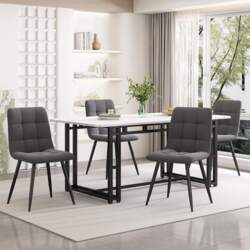 KAZZIO Dining Table with 4 Chairs