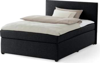 KHG Box Spring Bed Black Hardness