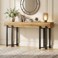 Lailang 63 Inch Console Table, Narrow