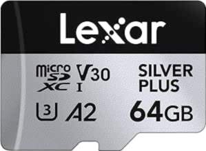 Lexar Silver Plus Micro SD karte