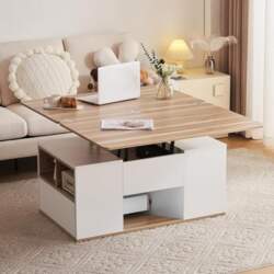 Liftable Multifunctional Coffee Table - Table