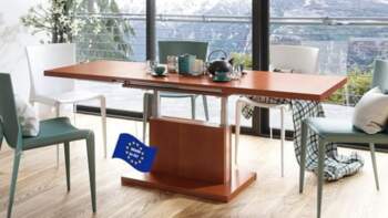 Mazzoni Aston Coffee Table, Extendable, Height-Adjustable