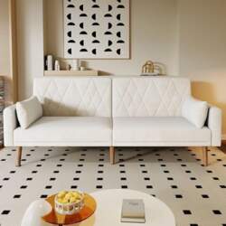 Merax Sofa with Sleep Function, Folding