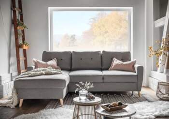 MIUFORM Corner Sofa with Sleep Function