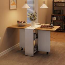 Mobile Folding Dining Table, Folding Table