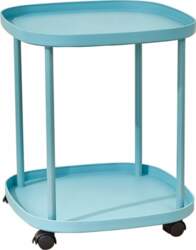 Mobile Side Table With Wheels, Side