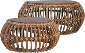Modern Coffee Table Set, Sofa Table