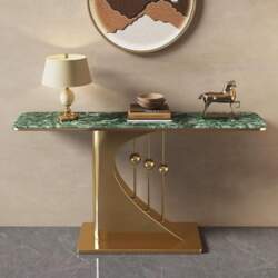 Modern Narrow Console Table Entryway Sofa