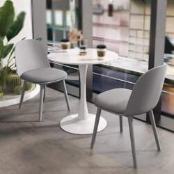 Modern Round Dining Table Set with