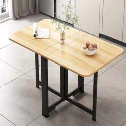 Multifunctional Foldable Square Dining Table for