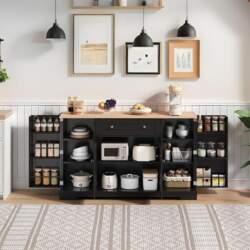 Multifunctional Kitchen Buffet - 138 cm