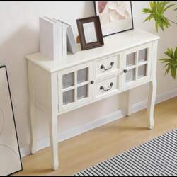 Narrow Console Table with Drawers, Hallway